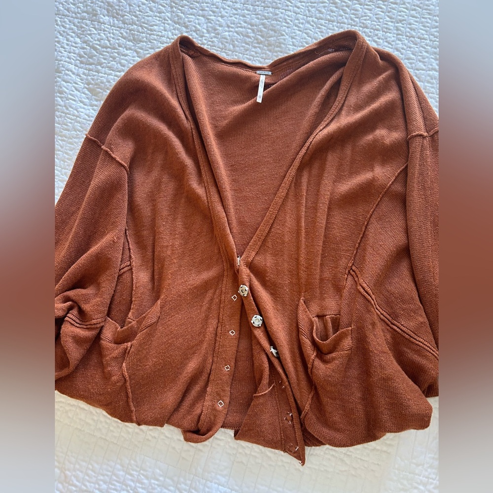 Free People Oversized Cardigan XS